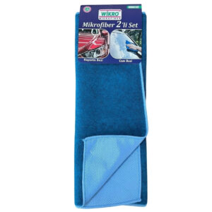 50x70 cm Oto Seti Tank Bezi + Baklava Desenli Cam Bezi