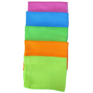 30x40 cm Baklava Desenli Cam Bezi Overloklu